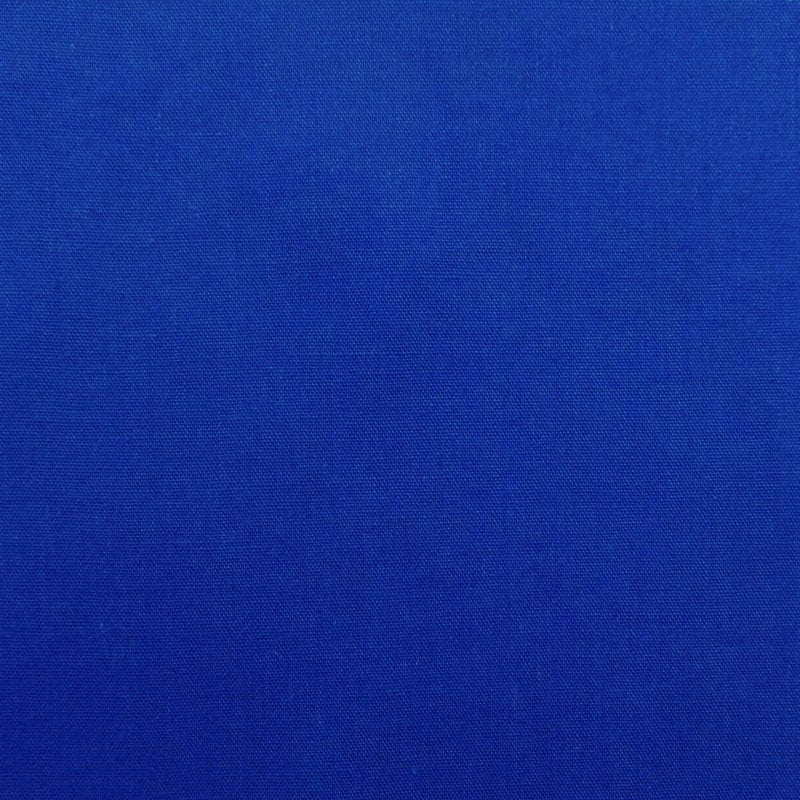 Poly Cotton Fabric 2 Yards Royal for Quilting and Crafts