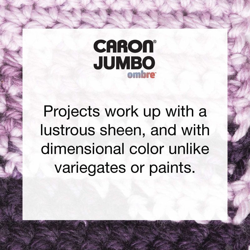 Medium Acrylic Yarn for Knitting & Crochet - Ombre Color Options, 12 Pack