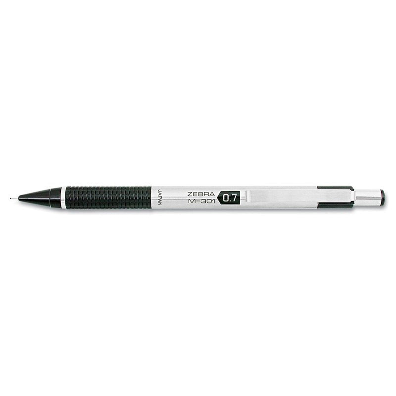 Mechanical Pencil .7mm for Writing and Drawing - Steel Body, Refillable