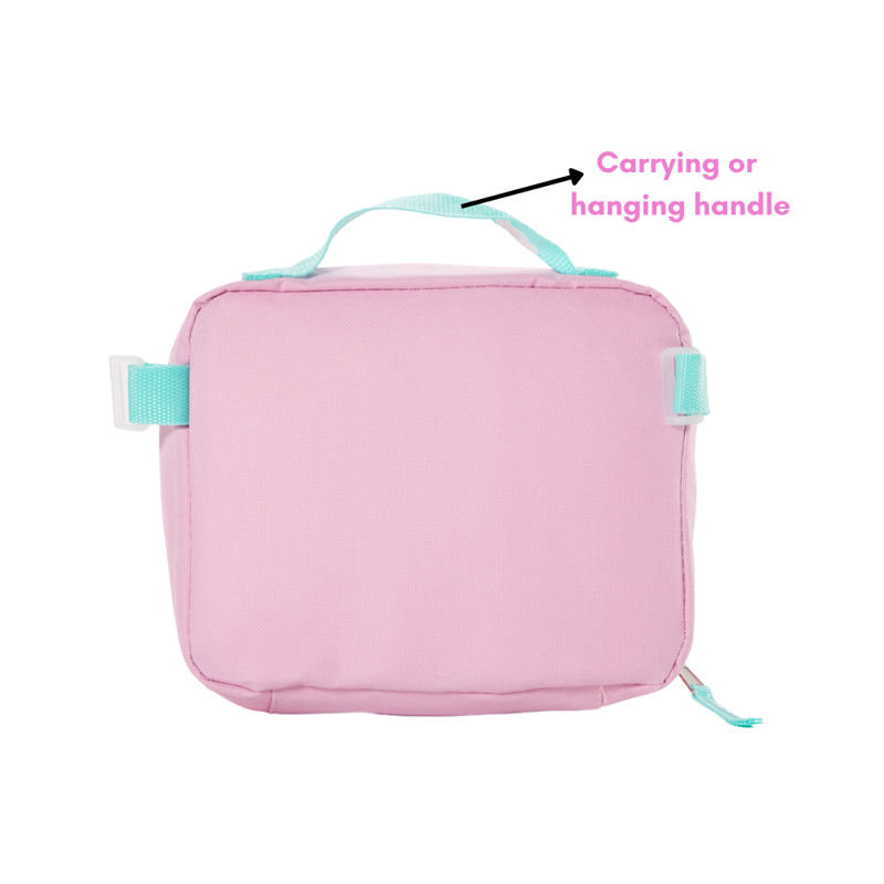Kids Girls Backpack with Detachable Lunch Bag - Pink, School & Travel