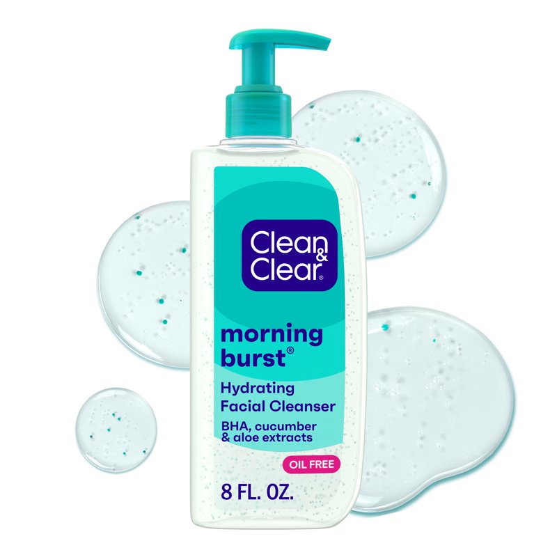 Hydrating Face Wash with BHA, Cucumber & Aloe - 3 Pack, 8 Fl Oz