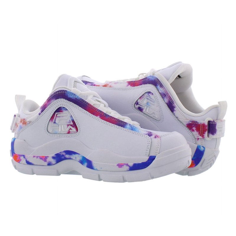Men's Tie Dye Low Top Sneakers - Fila Grant Hill 2 Shoes, Multiple Sizes