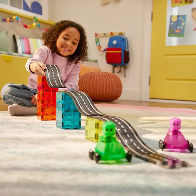 Magna-Tiles Downhill Duo 40-Piece Magnetic Construction Set for Kids Ages 3+