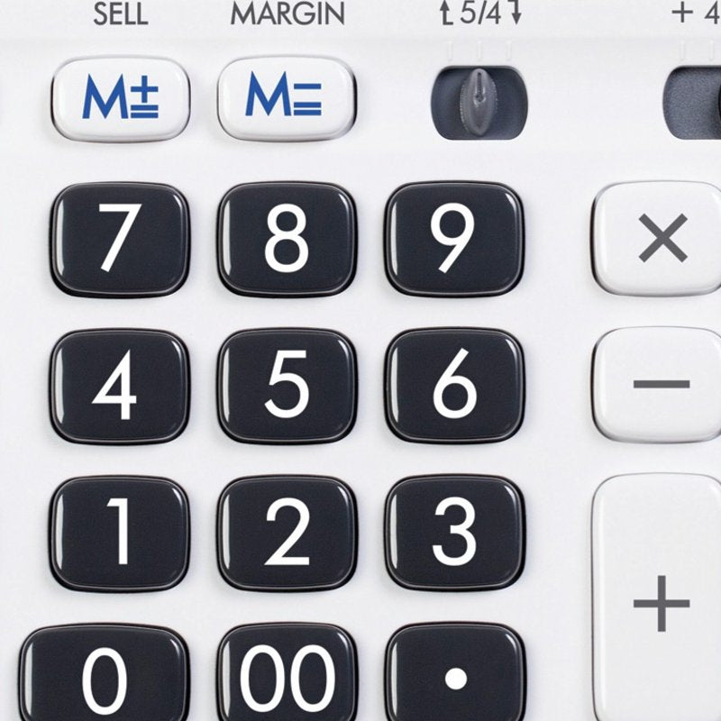 Canon Portable 12-Digit LCD Display Calculator with Memory & Tax Functions