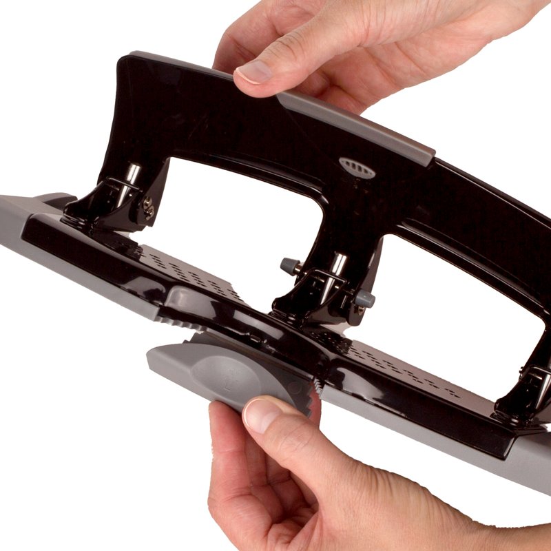 3-Hole Puncher, Swingline SmartTouch Low Effort Paper Punch for 20 Sheets