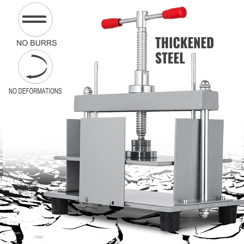Manual Paper Press Machine 12x8.6 Inch for Bookbinding & Art Projects