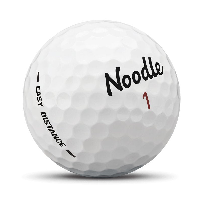 Golf Balls 12 Pack - Noodle Easy Distance Durable White Golf Balls