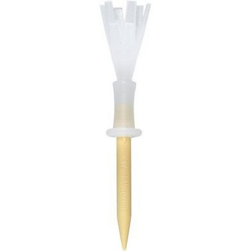 4 Yards More Yellow Plastic Golf Tees 2-3/4 Inches Durable & Reusable