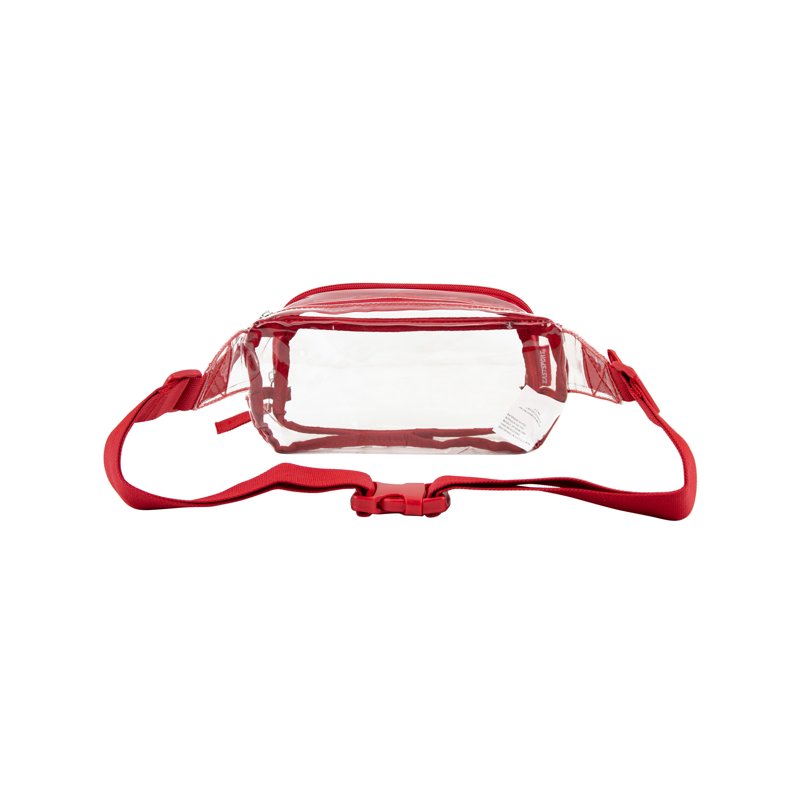 Unisex Clear Waist Bag with Adjustable Strap - Durable Fanny Pack for Events