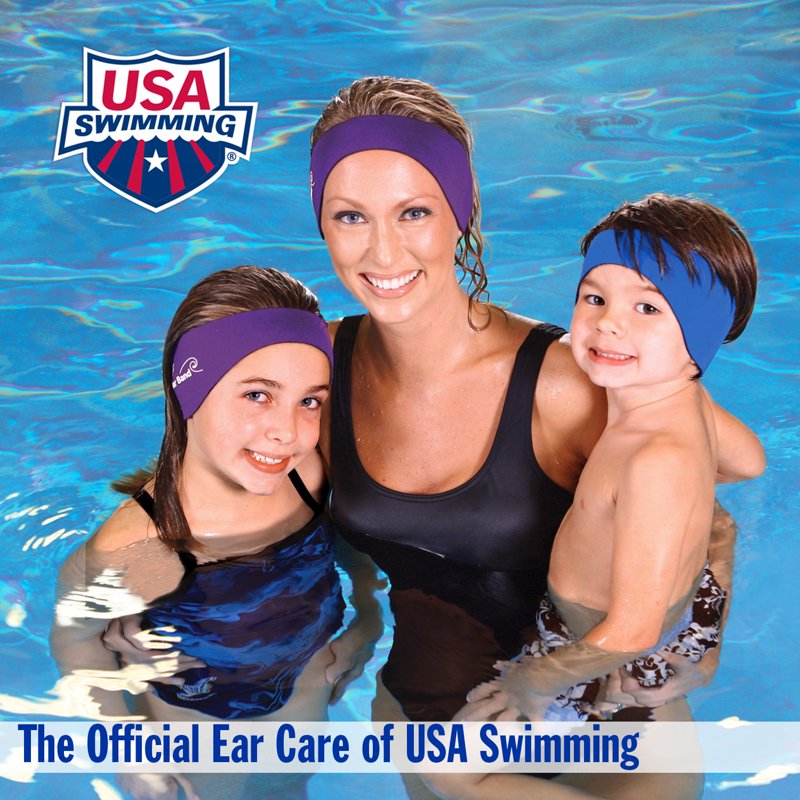 Swimming Headband Water & Ear Protection for Kids & Adults