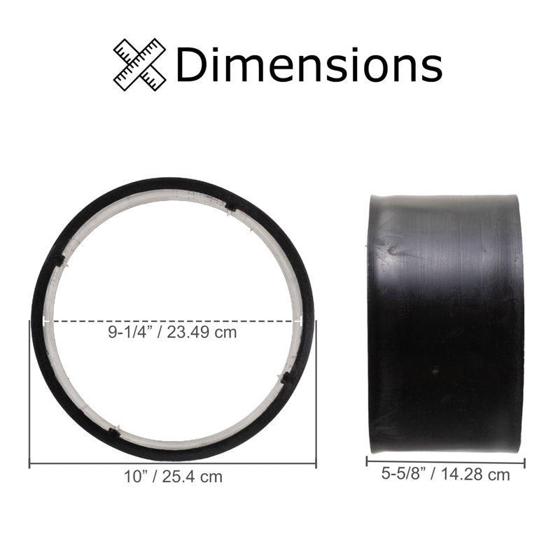 PVC Tire Sleeve for Drift Trikes and Scooters - 10x4.50-5 Replacement Part