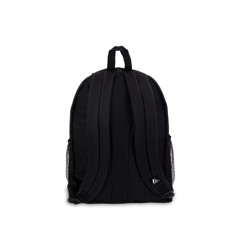 Unisex 17-Inch Two-Tone Backpack with Mesh Pockets for School Travel