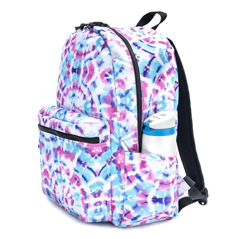 Pastel 18" Backpack - Unisex School/Travel Daypack with Laptop Tablet Pockets - 100% Polyester (Pastel)