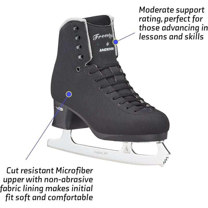 Recreational Ice Skates for Men - Fusion Style, Adjustable Sizes