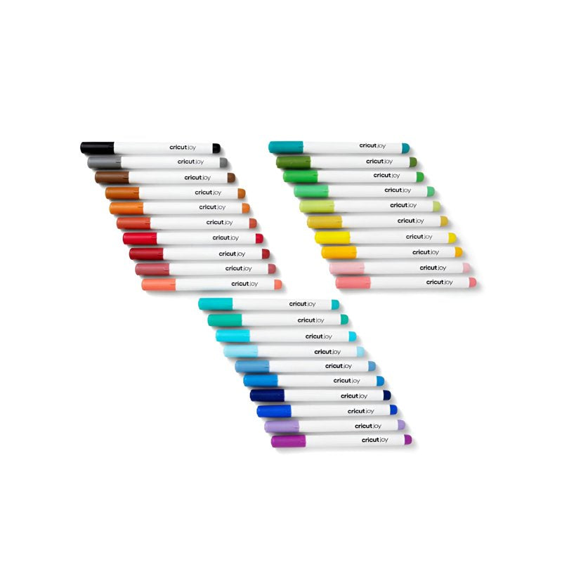 Assorted Cricut Point Pens - 30 Pack Fine Tip Drawing & Writing Set