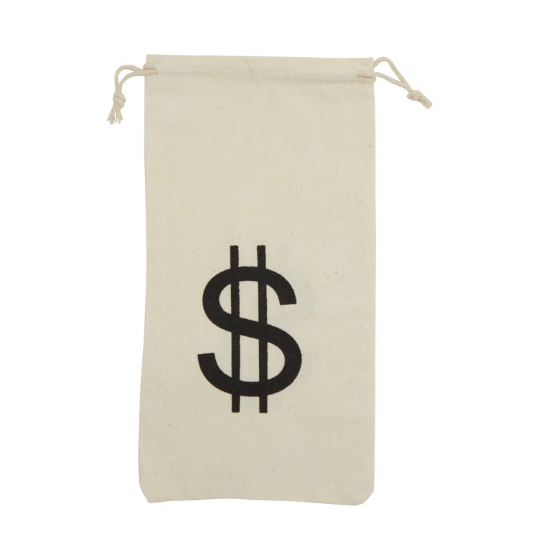 Small Drawstring Money Bags for Casino Party Favors 12 Pack