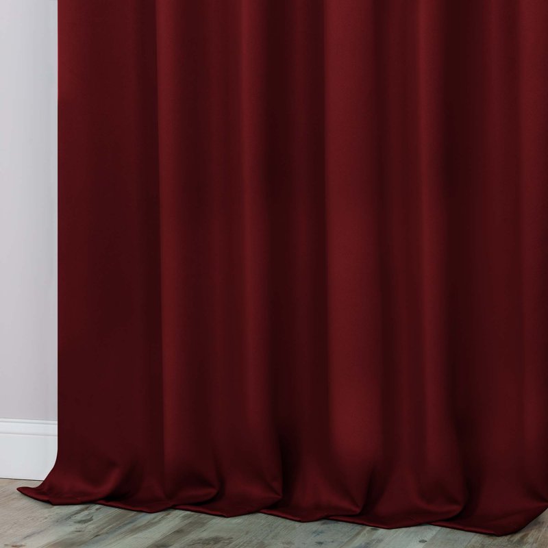 Blackout Curtain Panel Set - Light Filtering Grommet Style 42x96