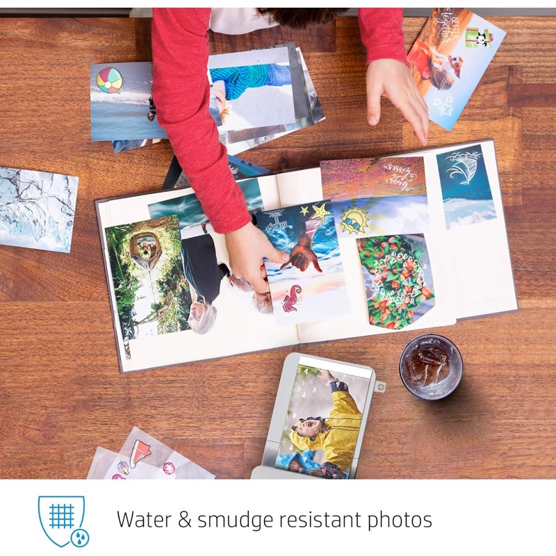 HP Sprocket Studio 4x6 Photo Paper & Cartridge Set - 80 Sheets