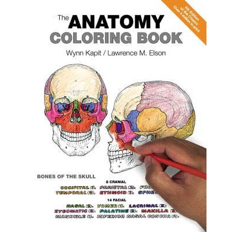 Anatomy Coloring Book for Learning Human Anatomy - 50th Anniversary Edition