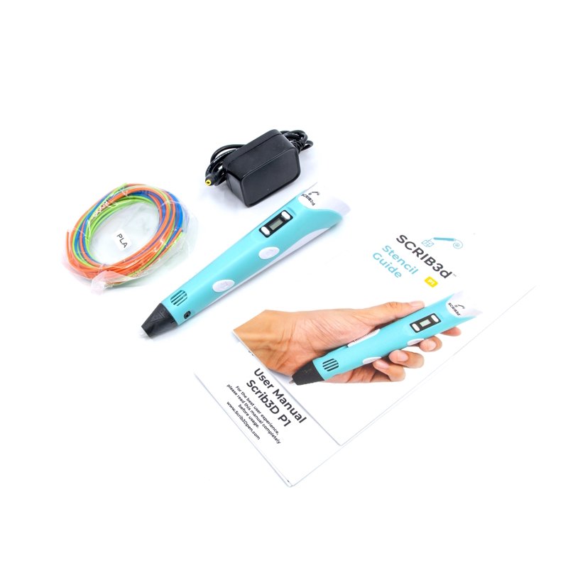 3D Printing Pen with Display and PLA Filament Set - Versatile Creative Tool