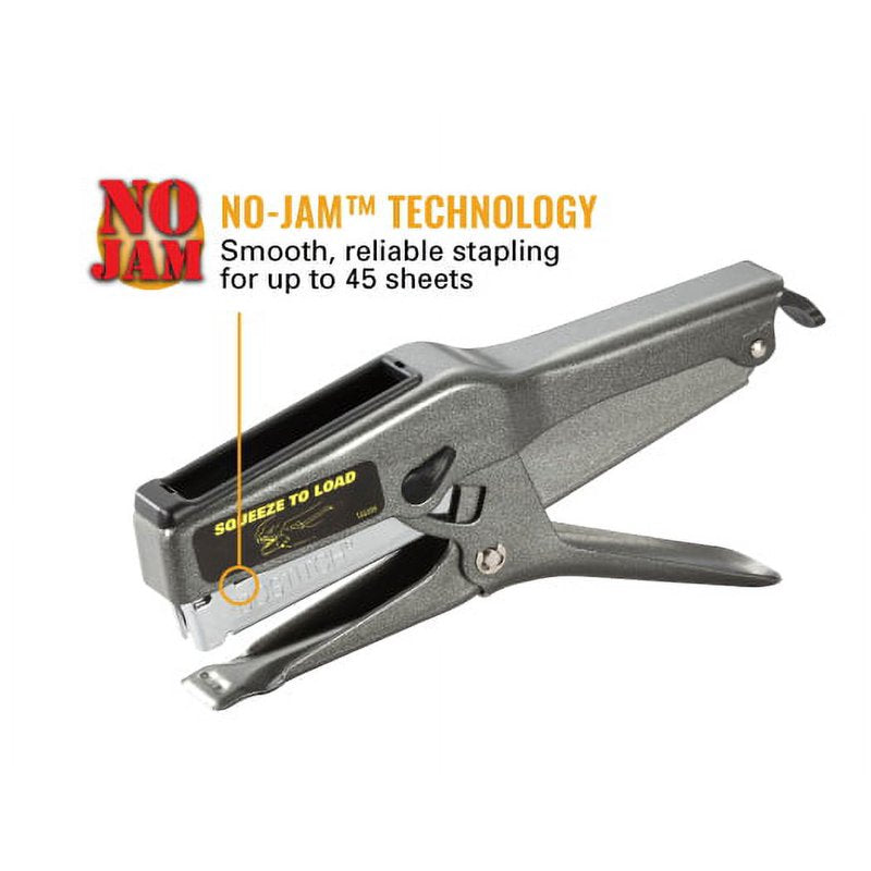 Heavy-Duty Plier Stapler 45-Sheet Capacity – Bostitch B8, Gray
