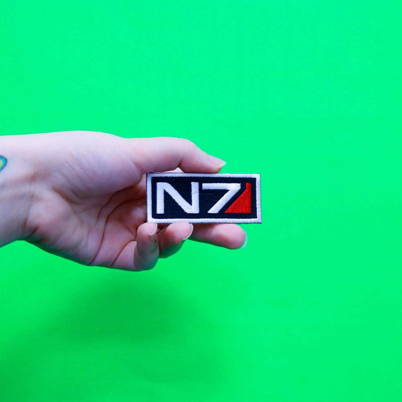 Mass Effect N7 Logo Embroidered Patch - Military Style Badge