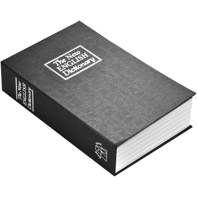 Hidden Dictionary Book Safe with Key - Disguised Secure Storage for Valuables