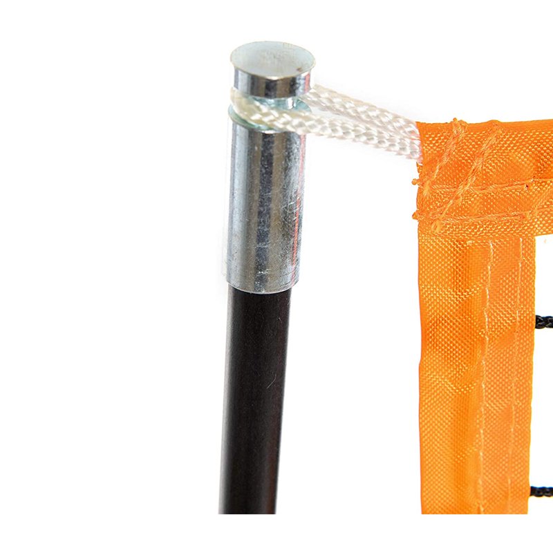 Portable Baseball Softball L-Screen with Carry Bag 7x7 ft Practice Shield
