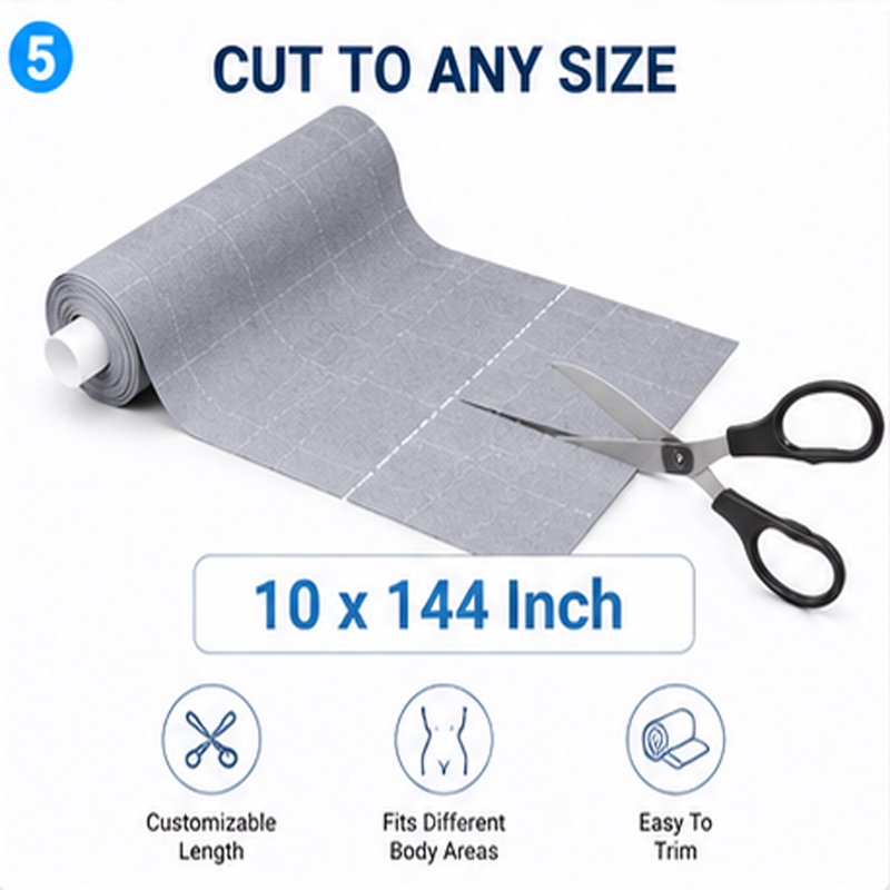 Breathable Silver Ion Coated Fabric Roll for Sports & Outdoor Protection - Custom Cut, Anti-Odour, Friction-Resistant Cloth