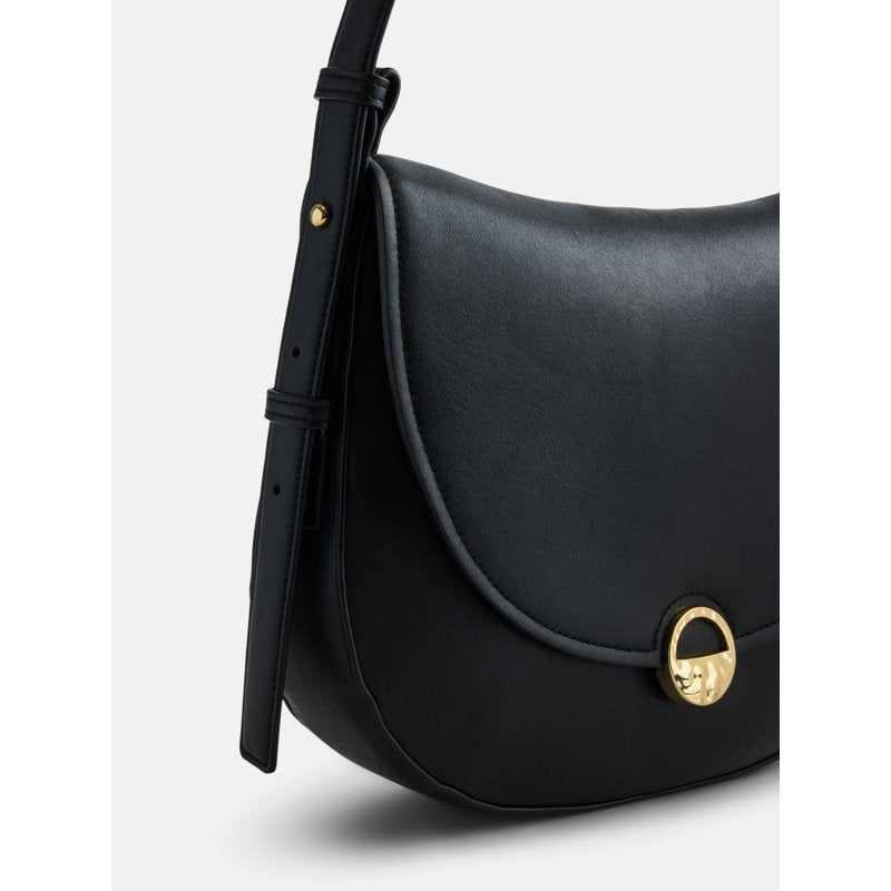 Large Crossbody Handbag for Women with Adjustable Strap - Faux Leather