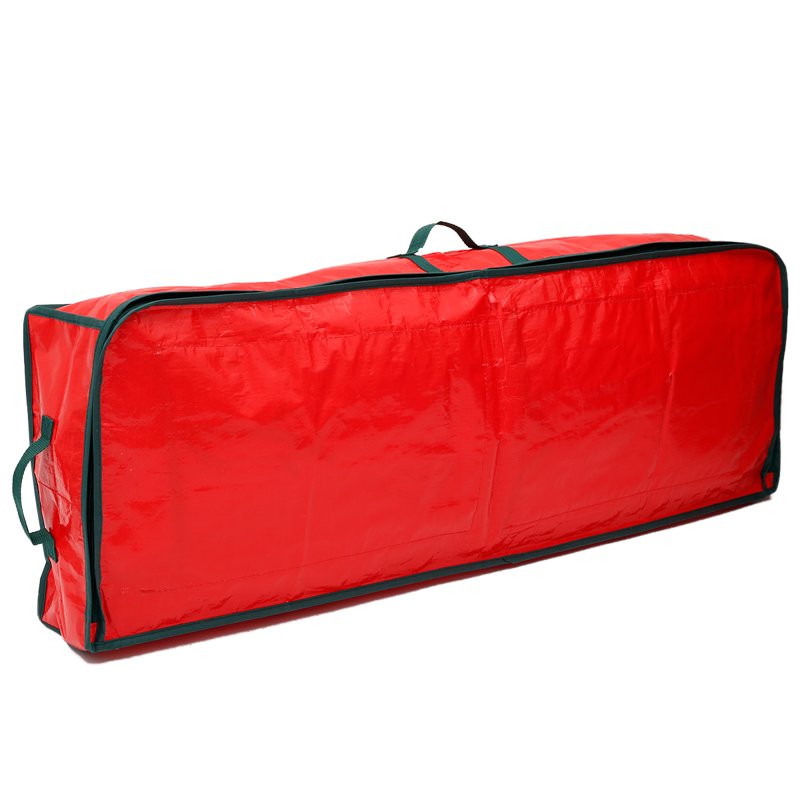 Waterproof Christmas Gift Wrapping Paper Storage Bag - 40.5 Inch Underbed Organizer with Handles