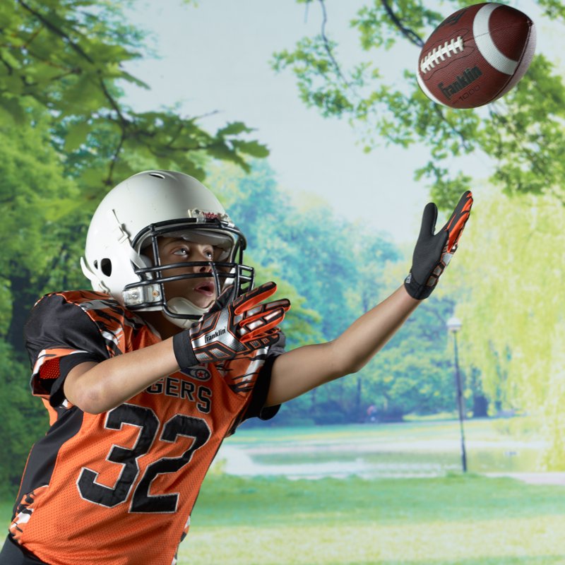 Junior Football - Extra Grip Youth Size American Football for Kids
