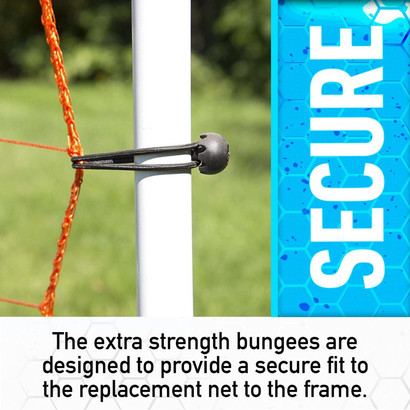 All-Weather Replacement Net with Bungees for 6' x 12' Rebounders