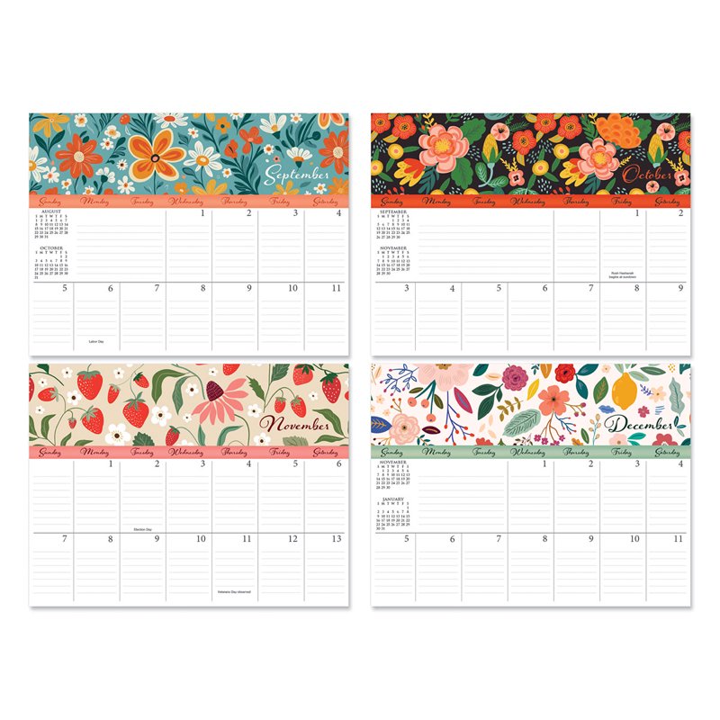 Large Wall Calendar 2027 - Monthly Grid Organizer for Home & Office