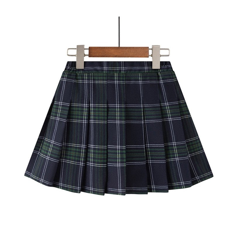 Girls School Uniform Pleated Skirt for Kids - Summer & Party Wear