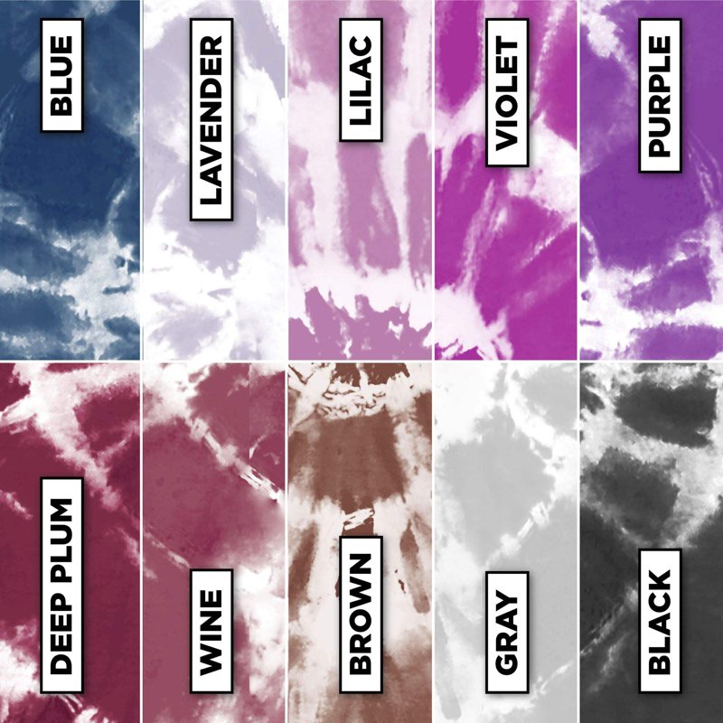 Tulip One-Step Tie-Dye Refill Powder Pack - Color Wheel Spectrum, 30 Pack