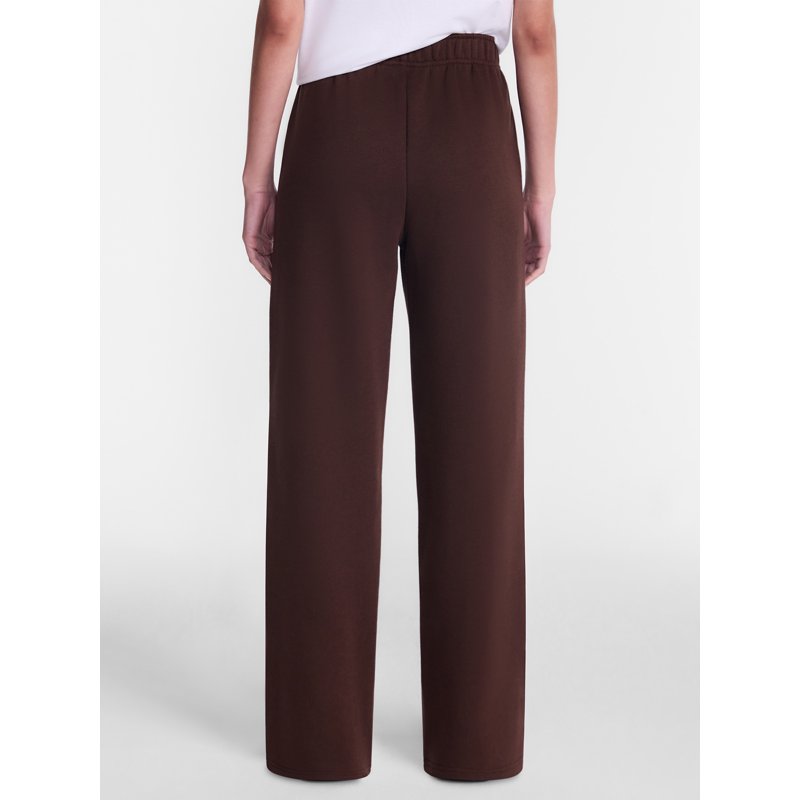 Women's Fleece Pants with Pockets - Relaxed Fit, Mid-Rise, 30-Inch Inseam
