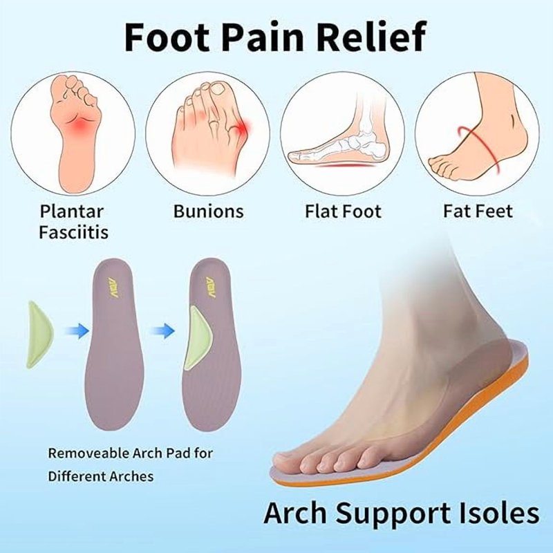 Women's Orthotic Walking Shoes with Arch Support and Cushioned Insole – Relieve Foot Pain