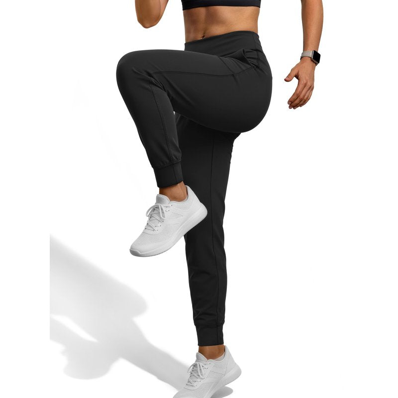 Women’s High Waisted Joggers with Pockets - Athletic & Casual Yoga Pants