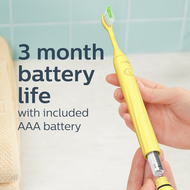 Electric Toothbrush Set with Travel Case and Brush Head - Multiple Colors