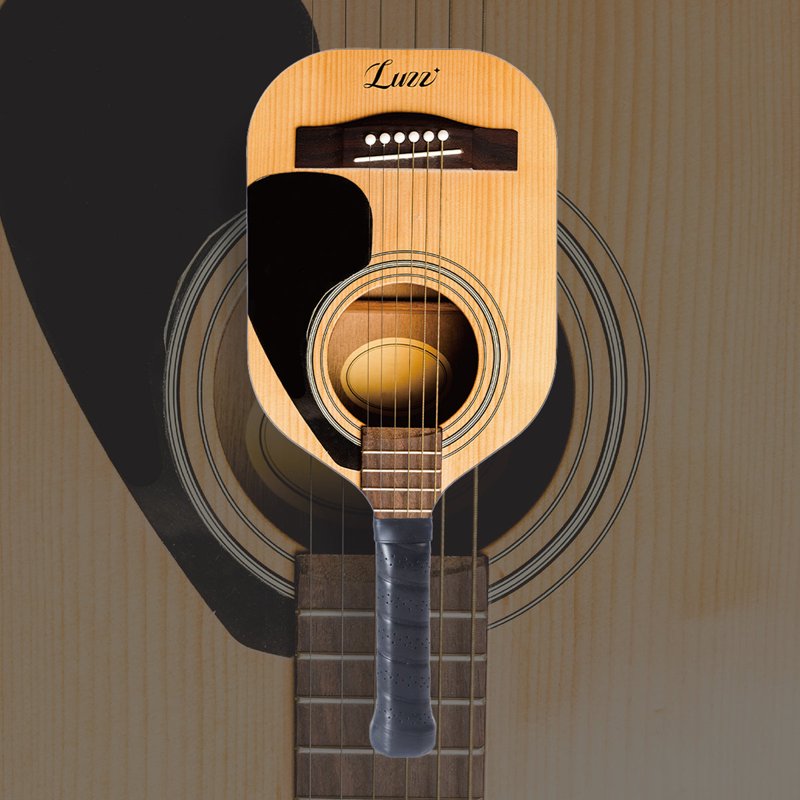 Luzz Pickleball Paddle – Carbon Fiber Frameless T700 14mm Core, Guitar Variation