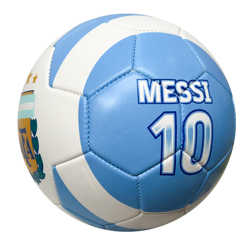 Icon Sports Messi #10 Soccer Ball Sky Blue/White – Sizes 2, 4, 5 – Variation 5