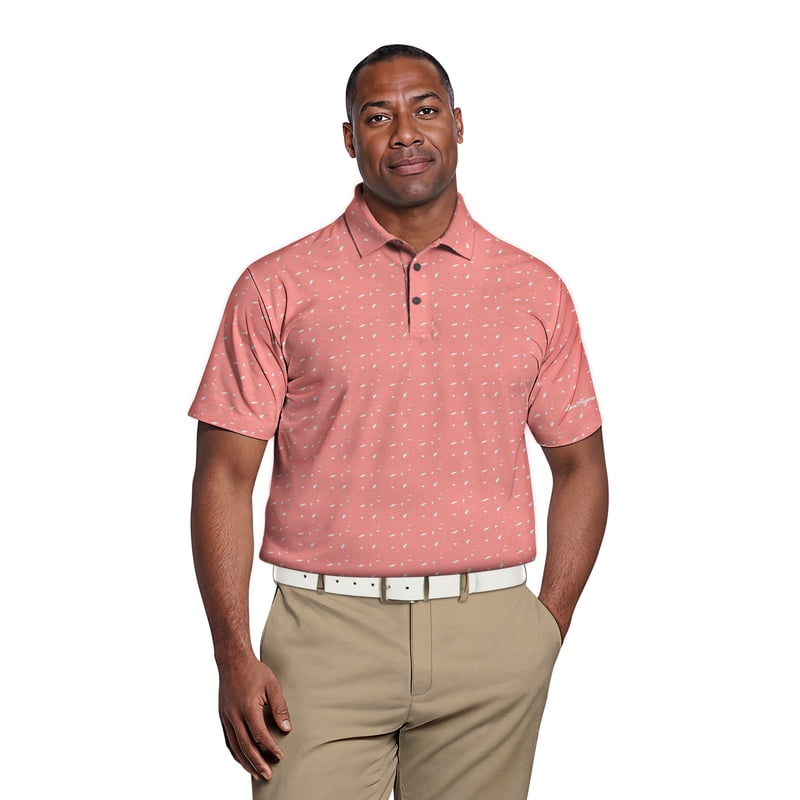 Performance Golf Polo Shirt for Men & Big Men - Moisture-Wicking Sun Protection