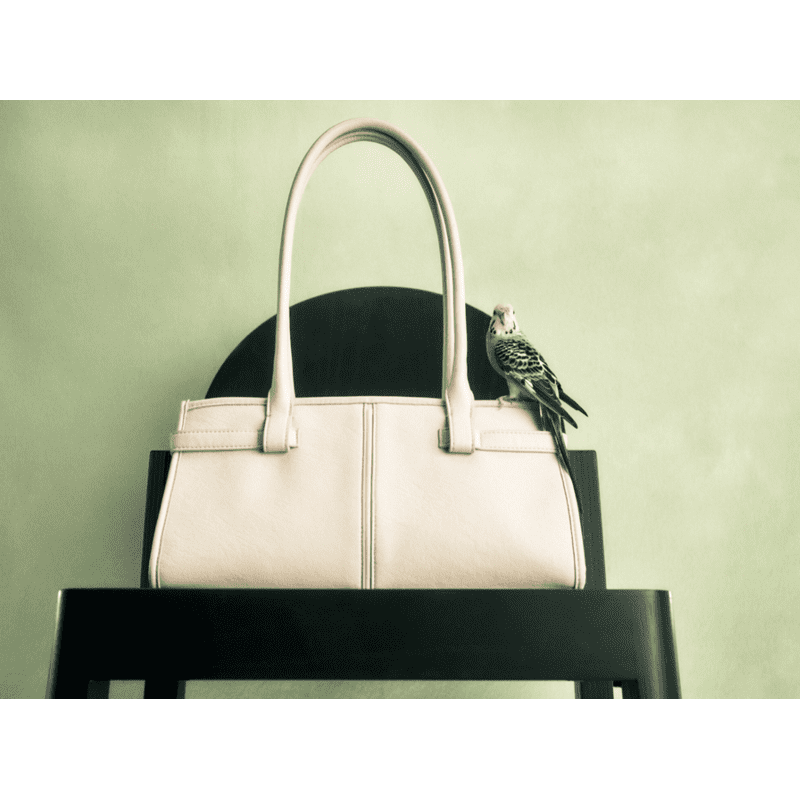 Women's Faux Leather Shoulder Handbag with Removable Crossbody Strap