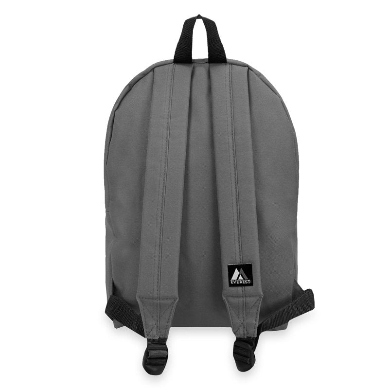 Unisex 15-Inch Basic Backpack - Multiple Colors, Durable & Stylish