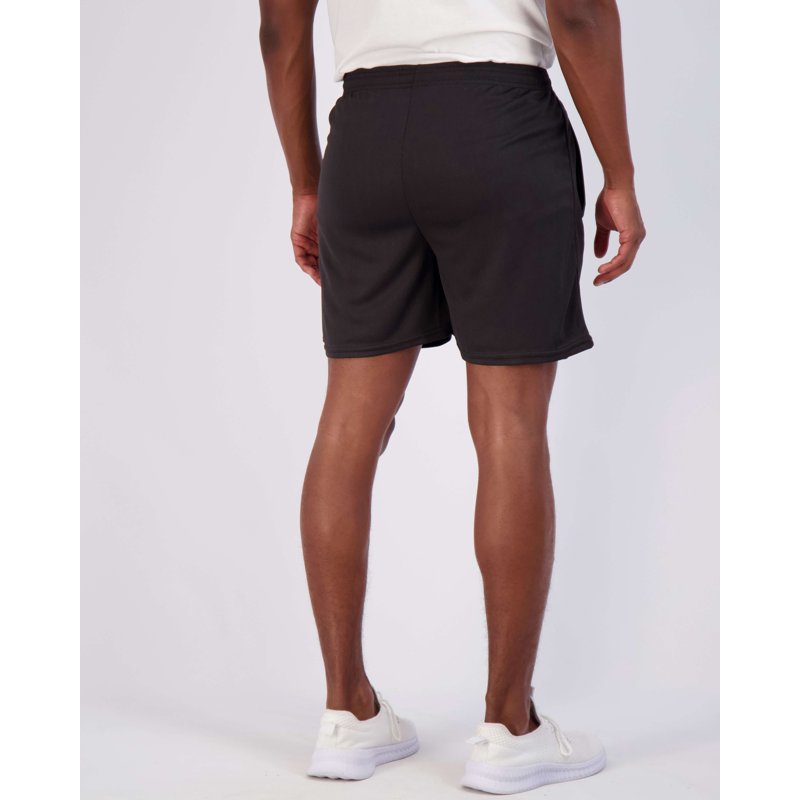 Men's Mesh Athletic Shorts 5-Inch Zipper Workout Running Basketball Gym Pair