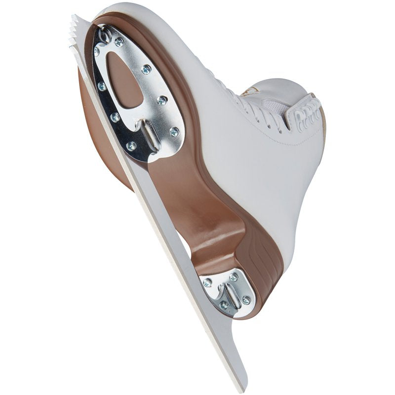 Light Support Figure Skates for Women - Beginner Leather Ice Skates