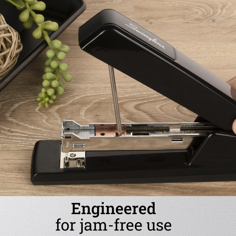 Swingline 747 Classic Stapler Black - Jam-Resistant, 30-Sheet Capacity