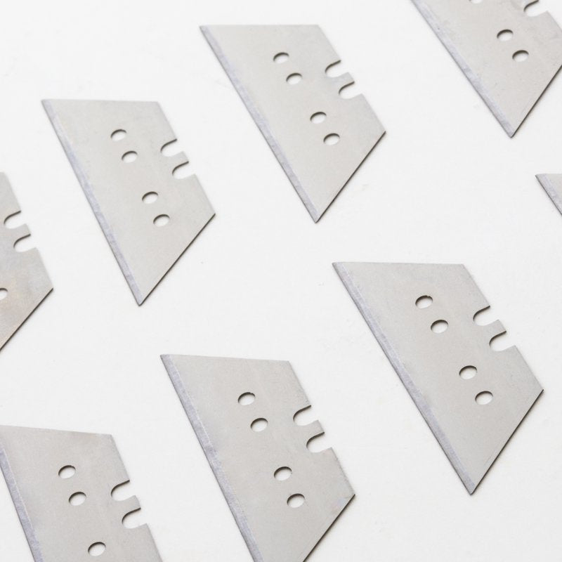 Utility Knife Blade Replacement Set - Stainless Steel, 8 Blades per Pack