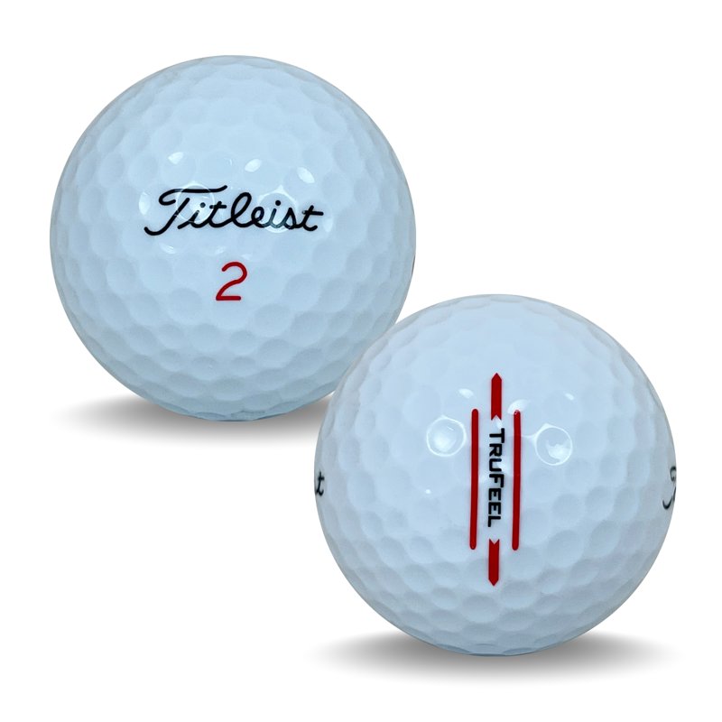 60 TruFeel 5A Recycled Golf Balls - Mulligan USA (Mint Condition) 60 Pack